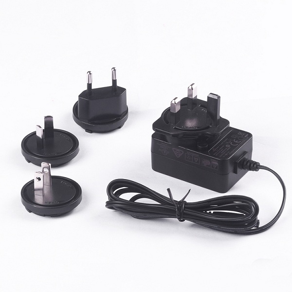 Power Adapter 12V1A-Interchangable Plug